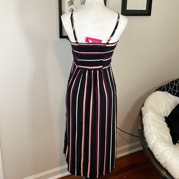 NWT Xhilaration striped midi dress - Picture 9 of 12
